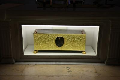 Racla cu moaștele Sfântului Apostol Toma