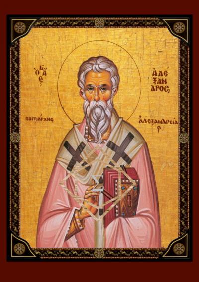 Sfântul Ierarh Alexandru, Arhiepiscopul Alexandriei 