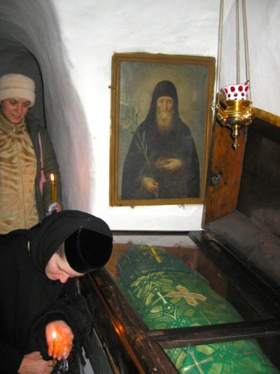 Moaştele Cuviosului Moise Ungurul