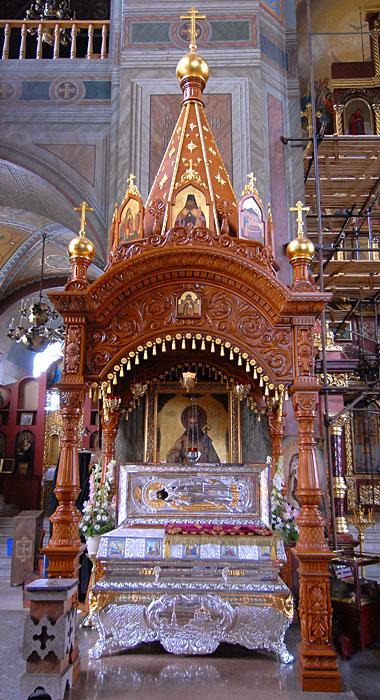 Moaștele Sfântului Tihon din Zadonsk