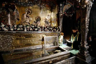 Moaștele Sfântului Serghie de Radonej