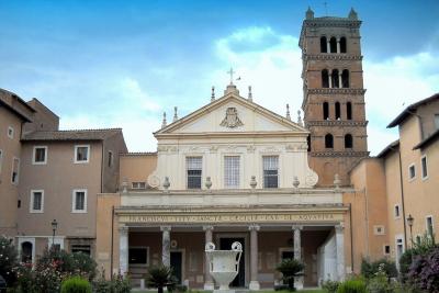(Foto) Biserica Sfânta Cecilia în Trastevere, Roma