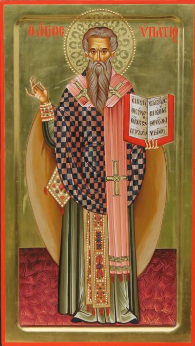 Sfântul Sfințit Mucenic Ipatie, Episcopul Gangrei