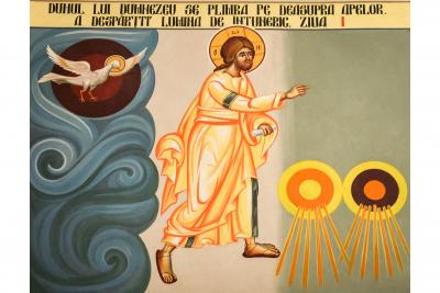 Facerea, ziua I (Foto) Scene din Cartea Facerii, la Biserica „Sfântul Sava” din Iași