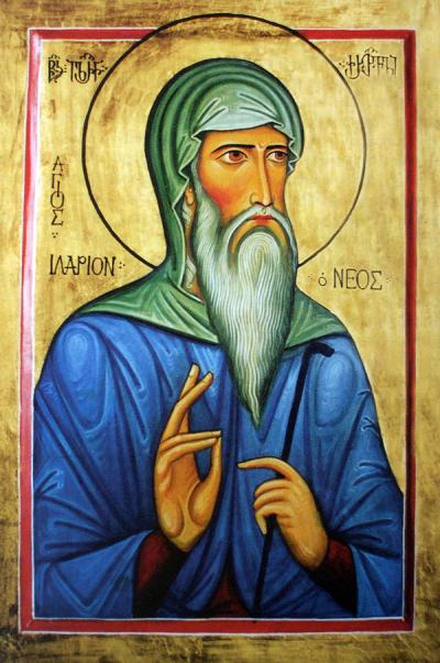 Sfântul Cuvios Ilarion cel Nou din Georgia