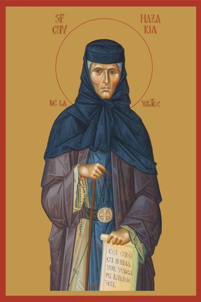 Sfânta Cuvioasă Nazaria de la Văratec