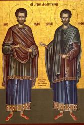 Sfinții Mucenici Doctori fără de arginți, Cosma și Damian, din Roma