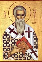 Sfântul Ierarh Amfilohie, Episcopul Iconiei