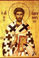Sfântul Sfințit Mucenic Elefterie, Episcopul Iliriei