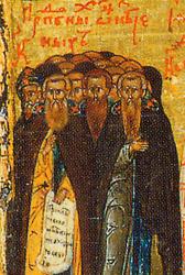 Sfinții Cuvioși Mucenici din Mănăstirea Sfântului Sava cel Sfințit