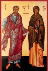 Sfinți Apostoli și Mucenici Acvila și soția sa, Priscila