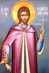 Sfântul Noul Mucenic Constantin din Rodos