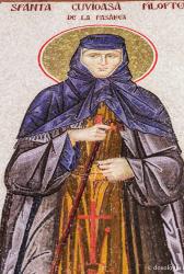 Sfânta Cuvioasă Filofteia de la Pasărea, mama Sfântului Ierarh Calinic de la Cernica