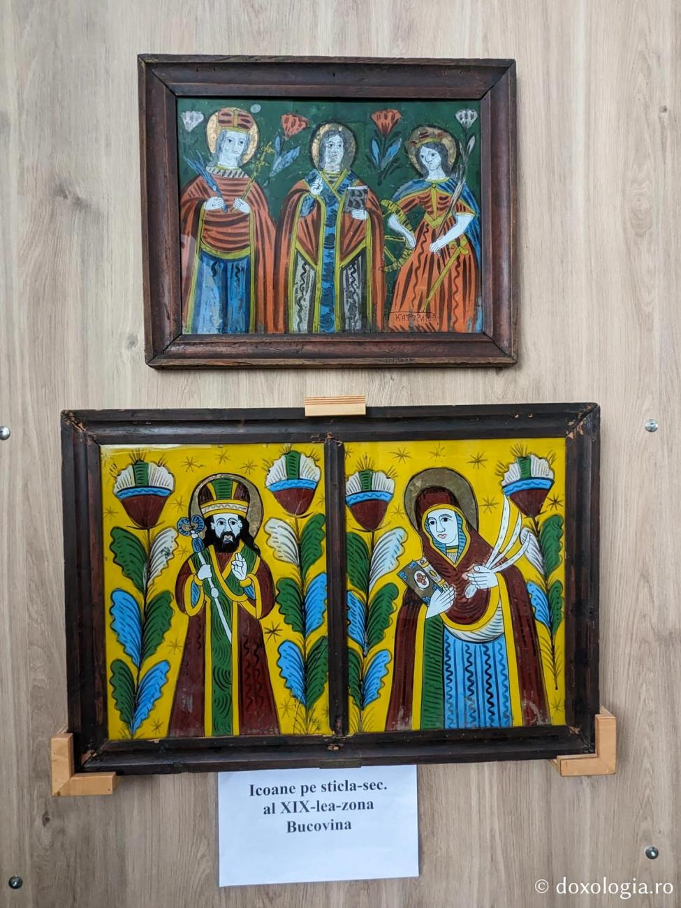 Foto) Muzeul de icoane pe sticlă „Părintele Zosim Oancea” din