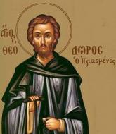 Sfântul Cuvios Teodor cel Sfințit